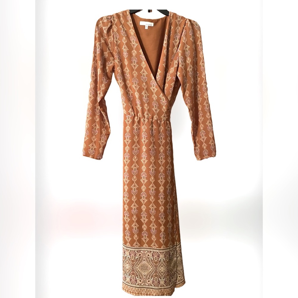 Wrap around dress